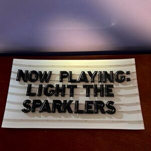 Kate spade now playing light the sparklers trinket jewelry tray